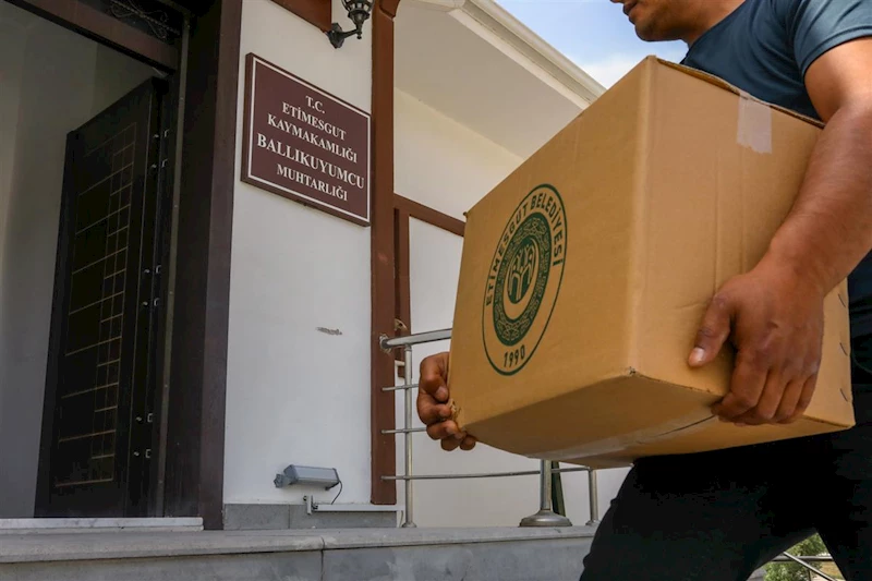 ETİMESGUT BELEDİYESİ KURBAN BAYRAMI ÖNCESİ VATANDAŞIN YÜZÜNÜ GÜLDÜRMEYE DEVAM EDİYOR