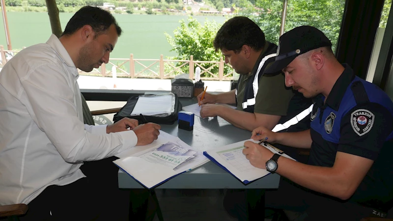 BÜYÜKŞEHİR BELEDİYESİ’NDEN UZUNGÖL’DE SIKI DENETİM
