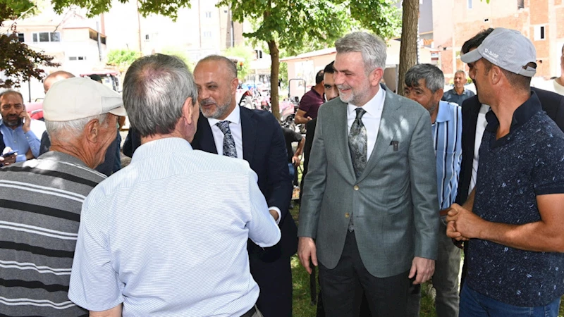 Başkan Görgel’den Afşin ve Elbistan Çıkarması