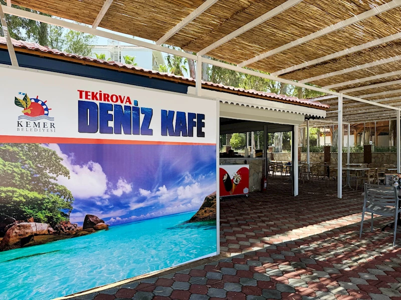 Tekirova Deniz Kafe açıldı