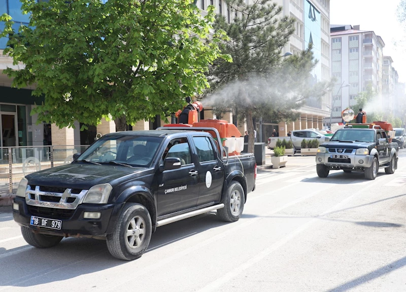 Çankırı’da Sokaklara ve İbadethanelere Gül Suyu Sıkıldı