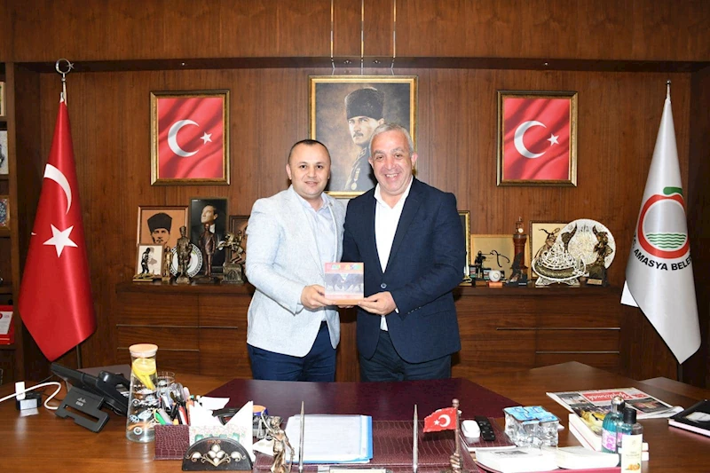 BELEDİYE BAŞKANIMIZ SAYIN BİLGEHAN ERDEM, AMASYA BELEDİYE BAŞKANI SN. TURGAY SEVİNDİ’Yİ MAKAMINDA ZİYARET ETTİ.
