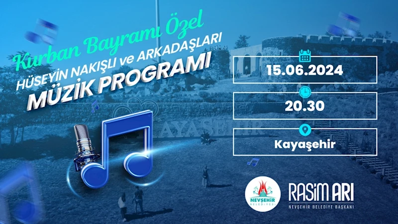 Nevşehir Kalesi’nde Bayram Konseri