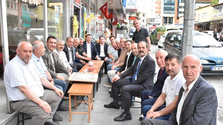 BAŞKANIMIZ, MHP KÜRTÜN İLÇE TEŞKİLATI VE HEMŞEHRİLERİMİZLE BAYRAMLAŞTI