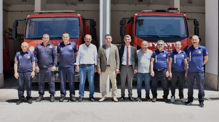 BAŞKANIMIZ, İTFAİYE MÜDÜRLÜĞÜ VE SEMA DOĞAN YAŞAM ALANINI PERSONELLERİMİZLE BAYRAMLAŞTI