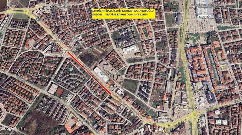 Büyükşehir o güzergahı kullanacak sürücüleri uyardı