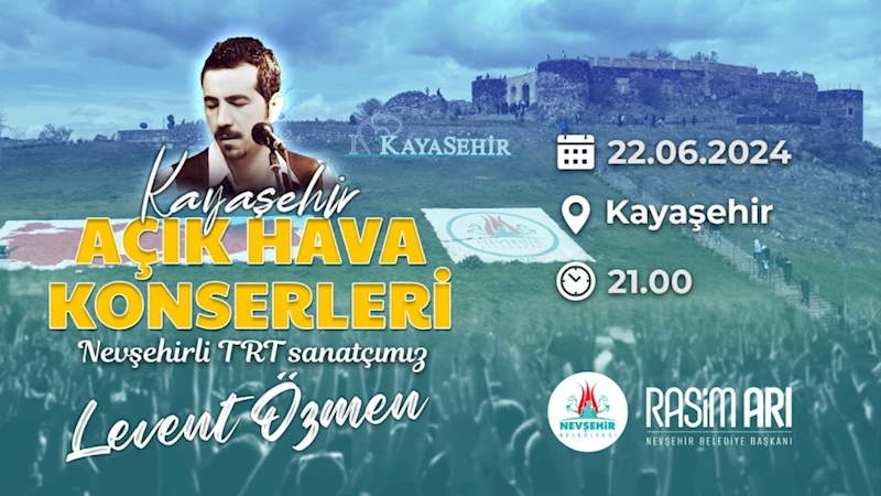 Nevşehirli Trt Sanatçısı Levent Özmen Bu Akşam Kayaşehir’de