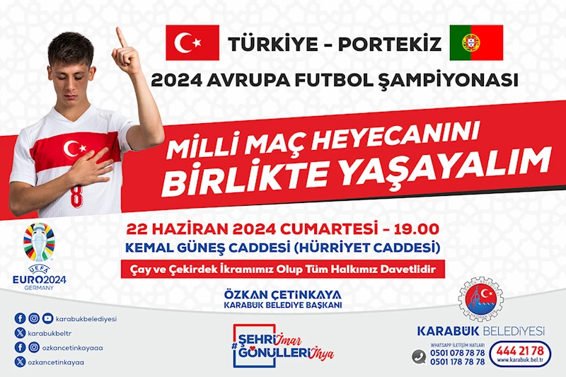 Milli Maç Heyecanını Birlikte Yaşayalım