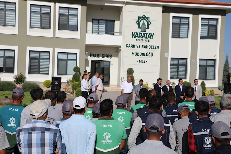 BAŞKAN  KILCA, MESAİ ARKADAŞLARIYLA BAYRAMLAŞTI