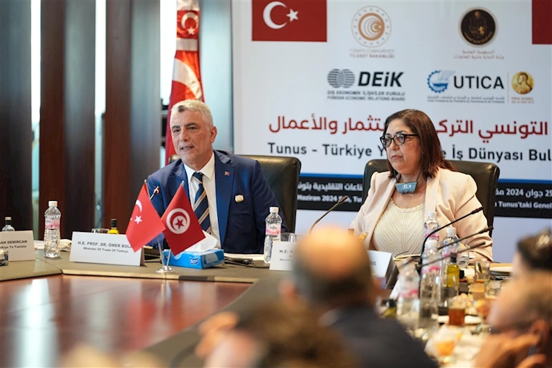 Tunus’ta, Türkiye-Tunus Yatırım ve İş Forumu Düzenlendi
