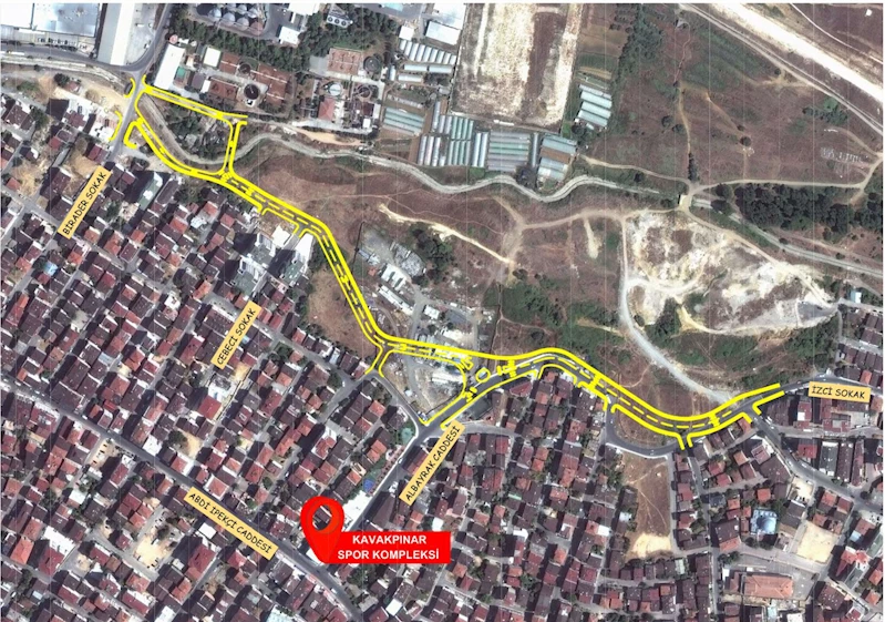 Uluhan Caddesi’ndeki yol açma ve genişletme çalışmalarının yüzde 70’i tamamlandı