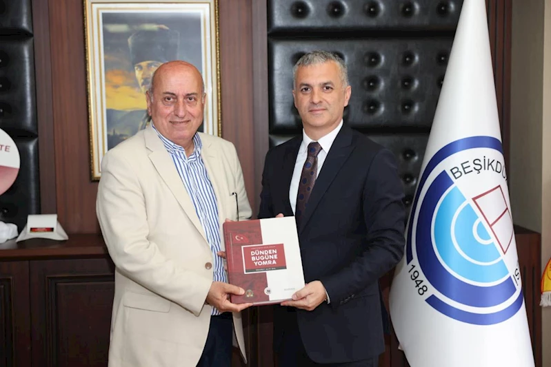 BAŞKANIMIZ BEŞİKDÜZÜ BELEDİYE BAŞKANIMIZA HAYIRLI OLSUN ZİYARETİNDE BULUNDU
