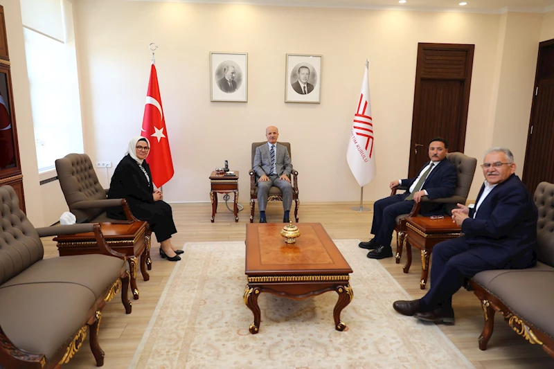 Başkan Büyükkılıç’tan YÖK Başkanı Özvar’a Ziyaret