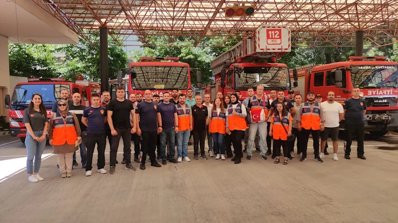 Büyükşehir’den AFAD ve AKUT Gönüllülerine İtfaiyecilik Eğitimi
