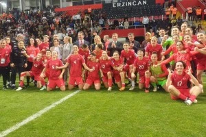 Kadın A Milli Futbol Takımımız, Kardeş Ülke Azerbaycan karşısında aldığı 1-0