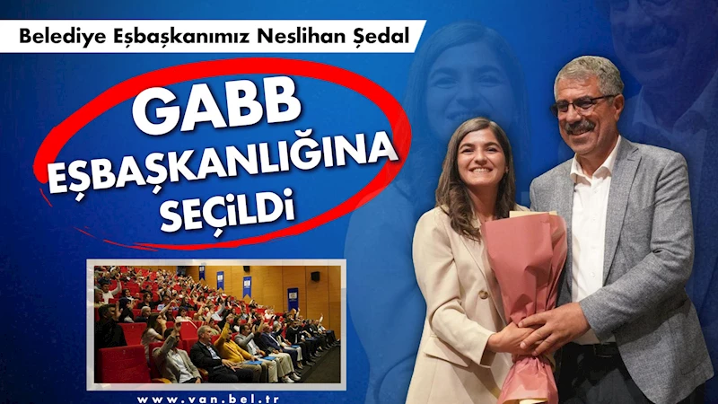 Belediye Eşbaşkanımız Neslihan Şedal, GABB Eşbaşkanlığına Seçildi