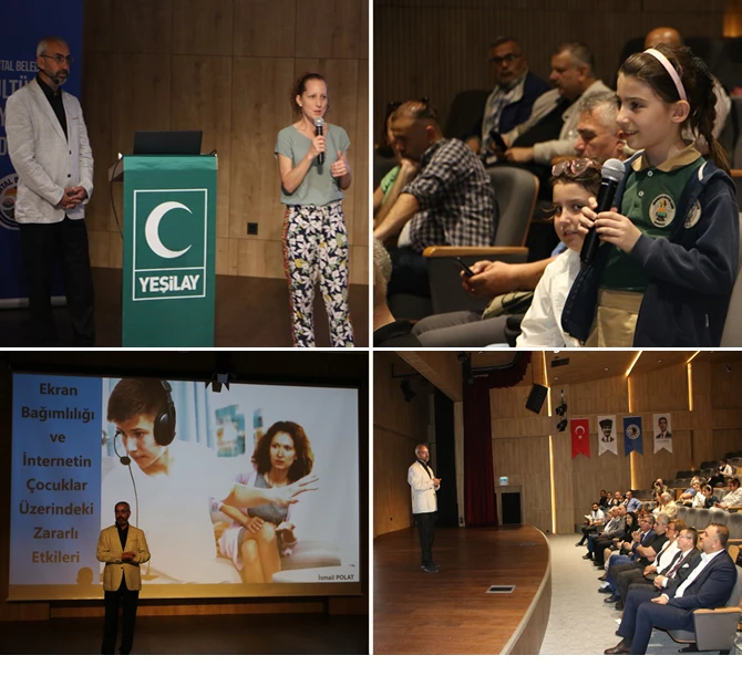 KARTAL’DA VERİLEN SEMİNERDE İNTERNETİN ÇOCUKLAR ÜZERİNDEKİ ZARARLI ETKİLERİ ANLATILDI