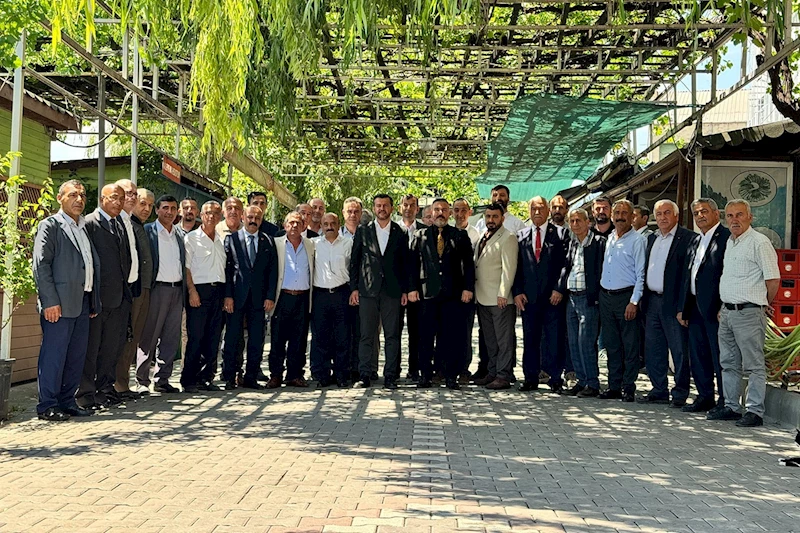Belediye Başkanımız Özkan Çetinkaya Mahalle Muhtarlarımızla Bir Araya Geldi