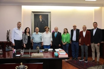 DERNEKLERDEN BAŞKAN ÜNLÜCE’YE ZİYARET