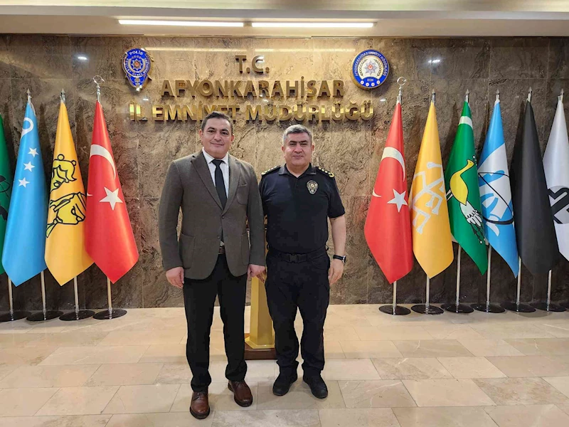 Afyonkarahisar İl Emniyet Müdürüne Ziyaret.
