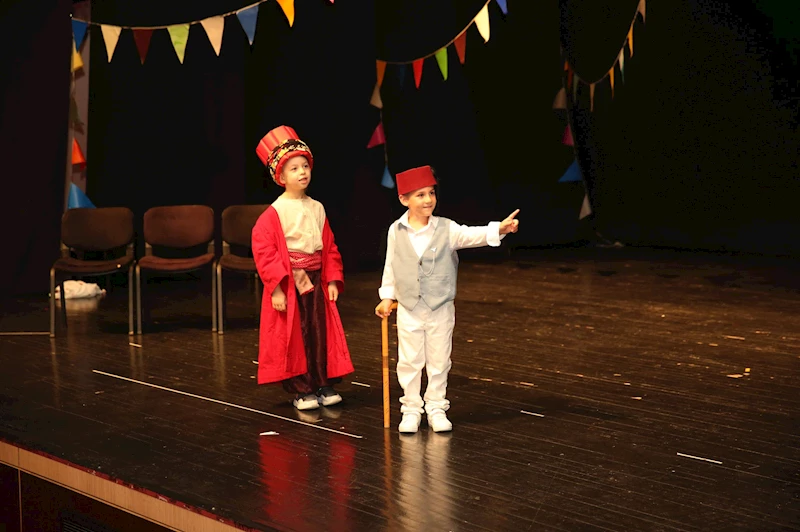 Miniklerin hayal gücü sahneye taşındı