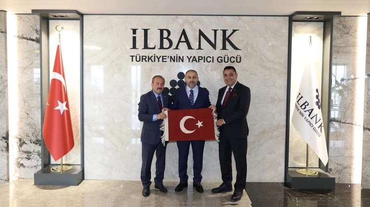 BAŞKANIMIZDAN, İLBANK GENEL MÜDÜRÜNE ZİYARET