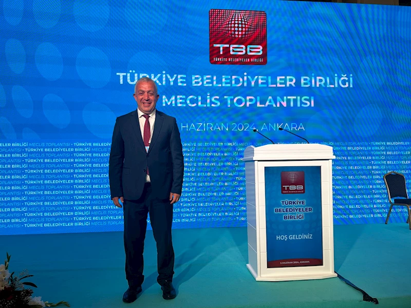 BELEDİYE BAŞKANIMIZ SAYIN BİLGEHAN ERDEM, ANKARA’DA DÜZENLENEN TÜRKİYE BELEDİYELER BİRLİĞİ (TBB) MECLİS TOPLANTISI’NDA, ENCÜMEN ÜYELİĞİNE SEÇİLDİ.