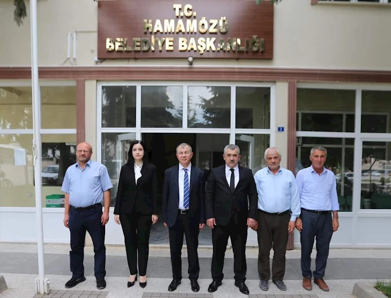 Amasya Valimiz Sn. Yılmaz DORUK, Belediye Başkanımız Sn. Cihan DEMİR