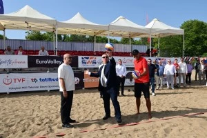 U22 PLAJ VOLEYBOLU AVRUPA ŞAMPİYONASI YALOVA’DA START ALDI