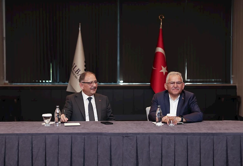 Başkan Büyükkılıç’tan Bakan Özhaseki’ye Ziyaret