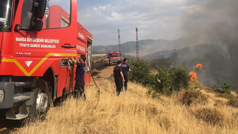 Manisa İtfaiyesi Büyük Bir Yangını Daha Önledi