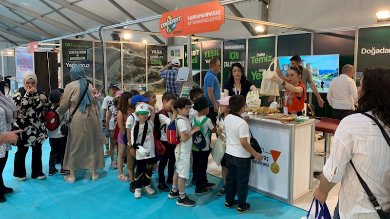 ÇEVREFEST’te Büyükşehir’in Standı Yoğun İlgi Görüyor