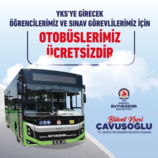 Büyükşehir otobüsleri YKS