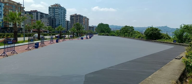 RİZE’DE AÇIK HAVA SPORUNU SEVENLER İÇİN YENİ SPOR ALANI YAPILIYOR