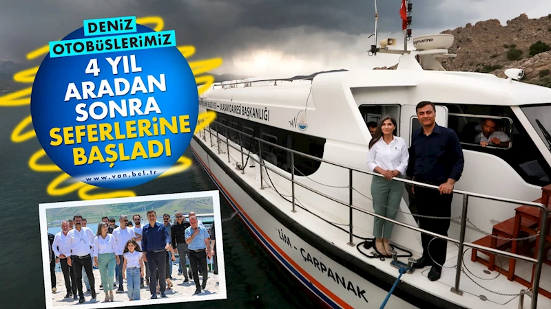 Deniz Otobüslerimiz 4 Yıl Aradan Sonra Seferlerine Başladı