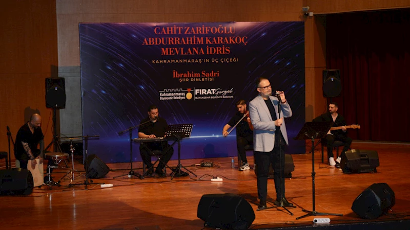 “Kahramanmaraş’ın Üç Çiçeği” Vefatının Yıl Dönümünde Eşsiz Mısralarıyla Anıldı