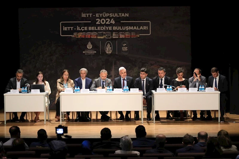 İETT İLÇE BELEDİYELERİNİ ZİYARET EDİYOR