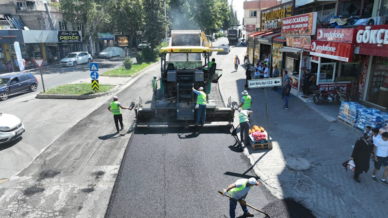 Büyükşehir, Dulkadiroğlu’nda Ulaşım Atağına Devam Ediyor