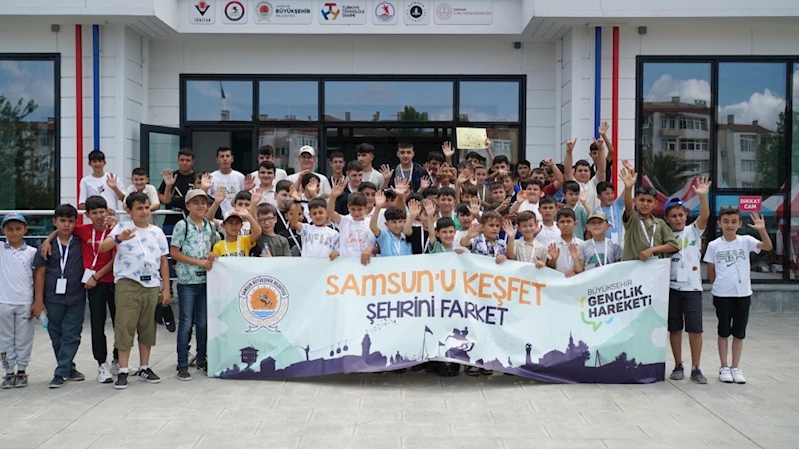 “Samsun’u Keşfet Şehrini Fark Et” diyerek Samsun’u gezdiler