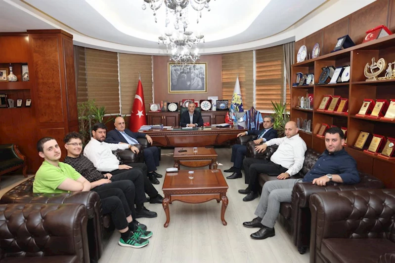 ARMADA GRUP YÖNETİMİNDEN BAŞKANIMIZA MAKAMINDA ZİYARET