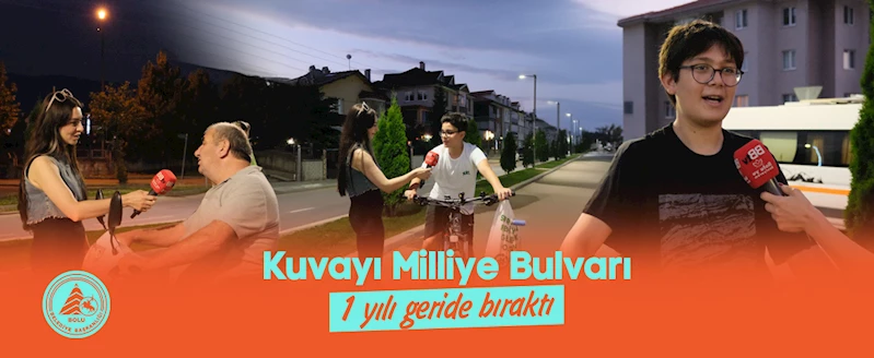 Kuvayı Milliye Bulvarı 1 yılı geride bıraktı