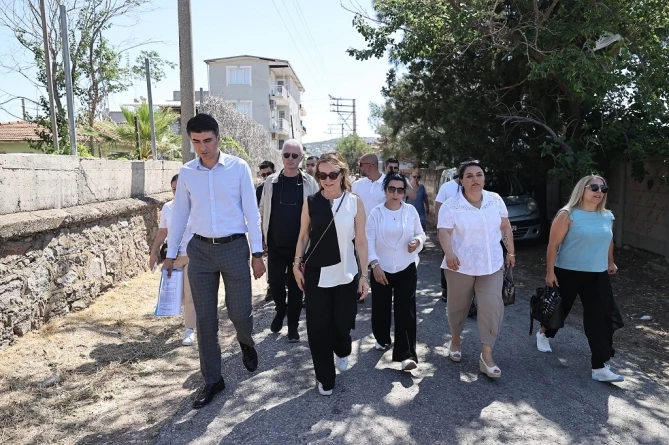 Başkan Mutlu, İZSU Genel Müdürü Erdoğan ile Sahaya İndi