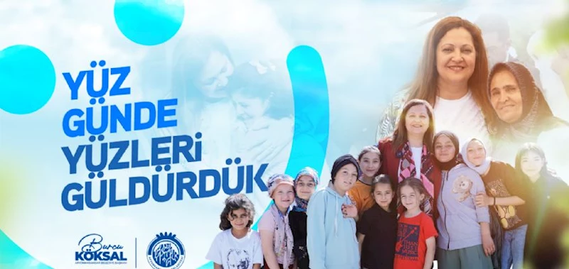 100 GÜNDE YÜZLERİ GÜLDÜRDÜK