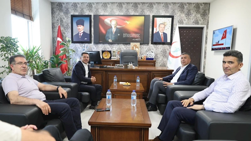 Başkan Arı’dan İl Sağlık Müdürü Tartar’a İade-İ Ziyaret