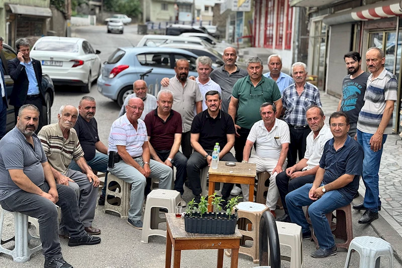 Belediye Başkanımız Özkan Çetinkaya Kayabaşı Mahallesi Esnaflarıyla Bir Araya Geldi