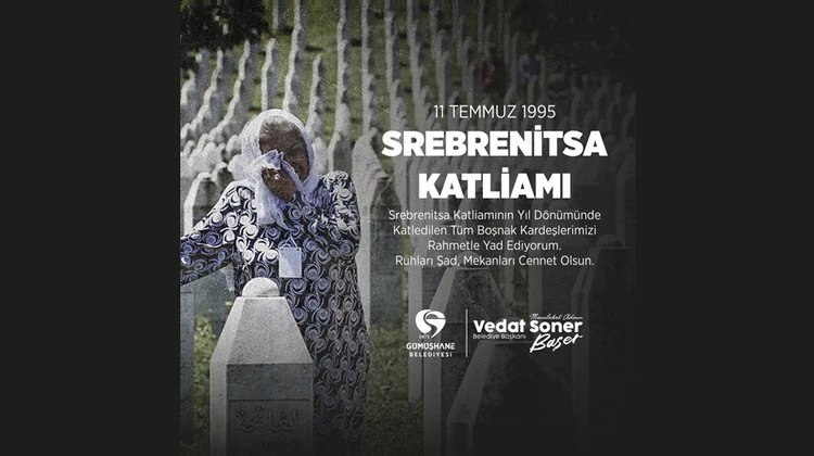 BAŞKANIMIZ, SREBRENİTSA KATLİAMININ YIL DÖNÜMÜNDE KATLEDİLEN TÜM BOŞNAK KARDEŞLERİMİZİ RAHMETLE ANDI