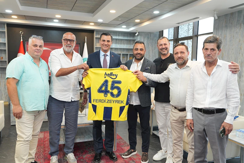Fenerbahçe Taraftar Derneklerinden Başkan Zeyrek’e ziyaret