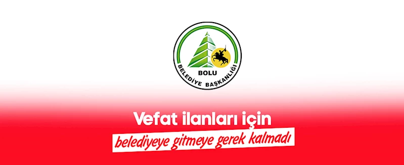 Vefat ilanları için belediyeye gitmeye gerek kalmadı