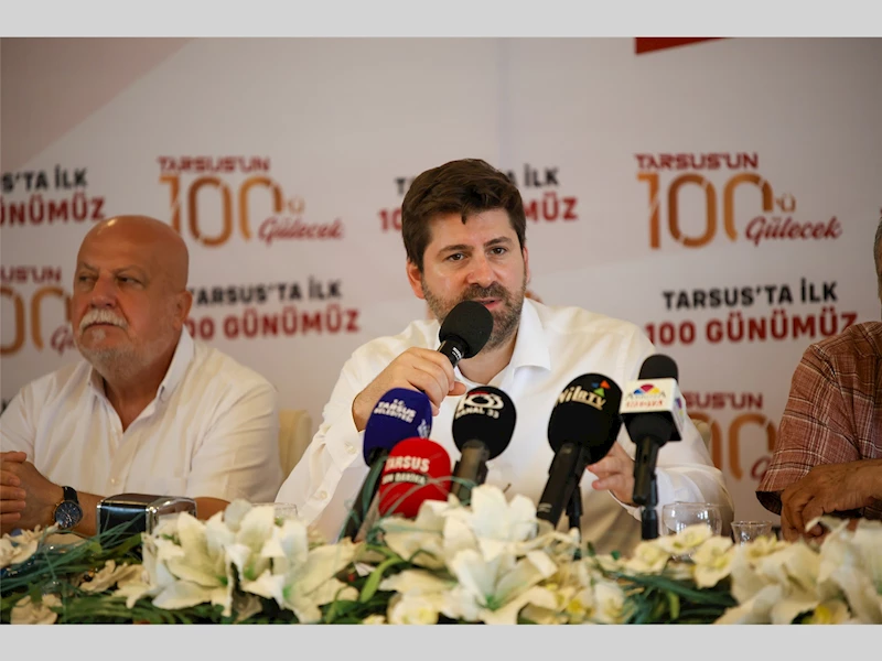 BAŞKAN BOLTAÇ’TAN TARSUS’UN YÜZÜNÜ GÜLDÜREN AÇIKLAMALAR