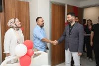BAŞKAN ÖZTEKİN’DEN SÜNNET OLAN ÇOCUKLARA MORAL ZİYARETİ